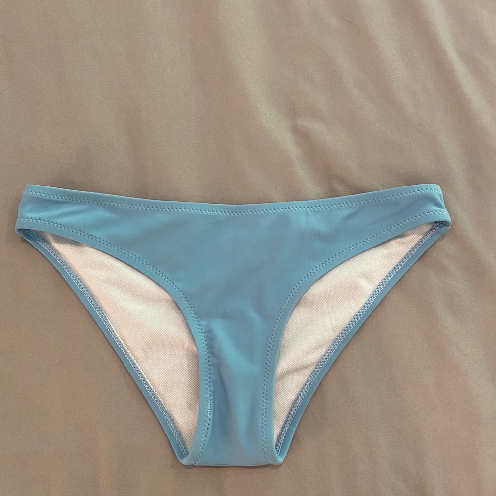 Blue Bikini Bottoms